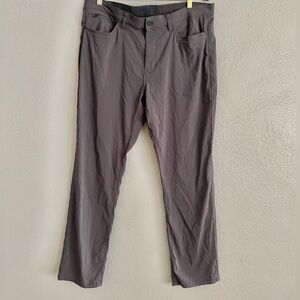 Copper & Oak Pants Men’s Size Large Grey Stretch Casual Work Golf